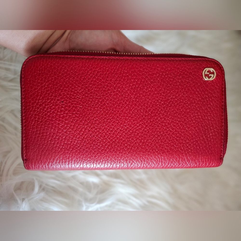 Gucci Red Long Wallet - Picture 10 of 17
